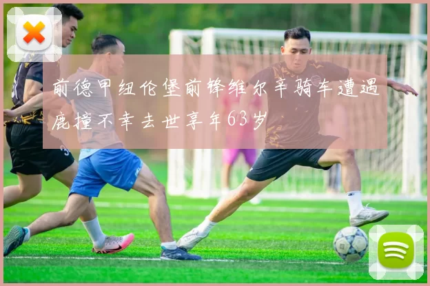 前德甲纽伦堡前锋维尔辛骑车遭遇鹿撞不幸去世享年63岁